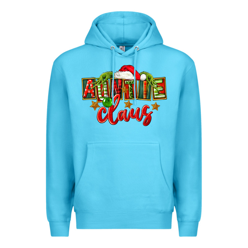 Christmas Auntie Claus Premium Hoodie by FaDigitalArtStudio | Teevron