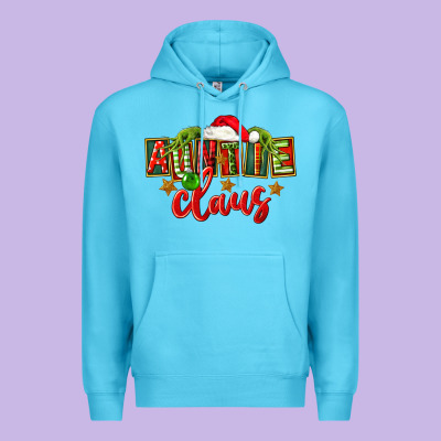 Christmas Auntie Claus Premium Hoodie Designed By Fadigitalartstudio