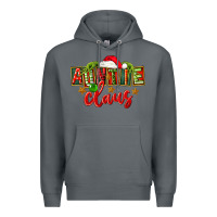 Rock christmas auntie claus Premium Hoodie - FaDigitalArtStudio
