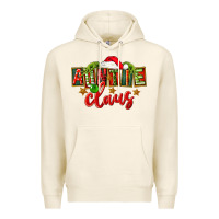 Tofu christmas auntie claus Premium Hoodie - FaDigitalArtStudio