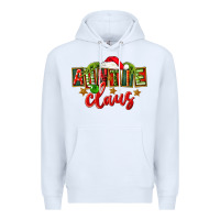 White christmas auntie claus Premium Hoodie - FaDigitalArtStudio