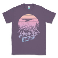Lavender The Adventure Begins Classic Tee - Bettercallsaul