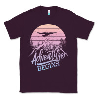 Plum The Adventure Begins Classic Tee - Bettercallsaul