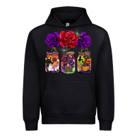 Foreset Green halloween jars rose Urban Hoodie - BarkalooDesign