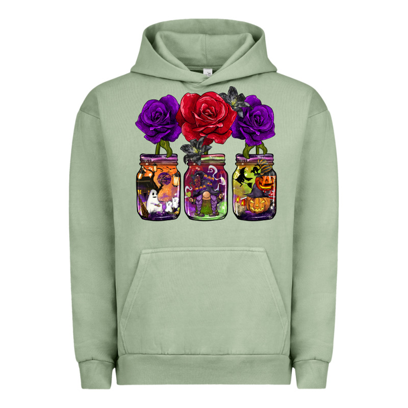 Halloween Jars Rose Urban Hoodie by BarkalooDesign | Teevron