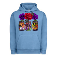 Pigment Pebble Blue halloween jars rose Urban Hoodie - BarkalooDesign