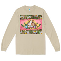 Mushroom Easter bunny and eggs Long Sleeve Tee - RanaPortraitStore