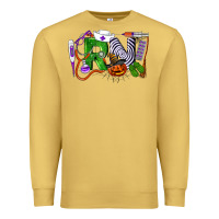 Antique Gold Halloween RN Registered Nurse Premium Sweatshirt - LillyAllenDesigns