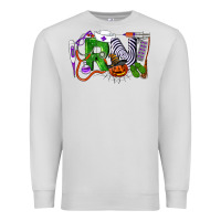 Dove Grey Halloween RN Registered Nurse Premium Sweatshirt - LillyAllenDesigns