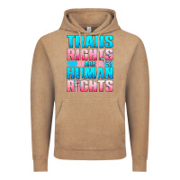 Trans Rights Are Human Rights Vintage Hoodie | Teevron