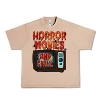 Burro Horror Movies and Chill Urban Heavy Tee - texasbilliewilder