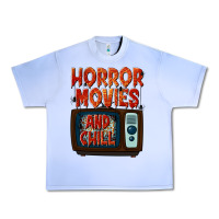 Grape Ice Horror Movies and Chill Urban Heavy Tee - texasbilliewilder