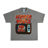 Tornado Horror Movies and Chill Urban Heavy Tee - texasbilliewilder