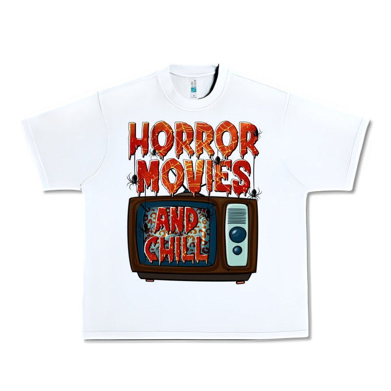 Horror Movies And Chill Urban Heavy Tee by texasbilliewilder | Teevron