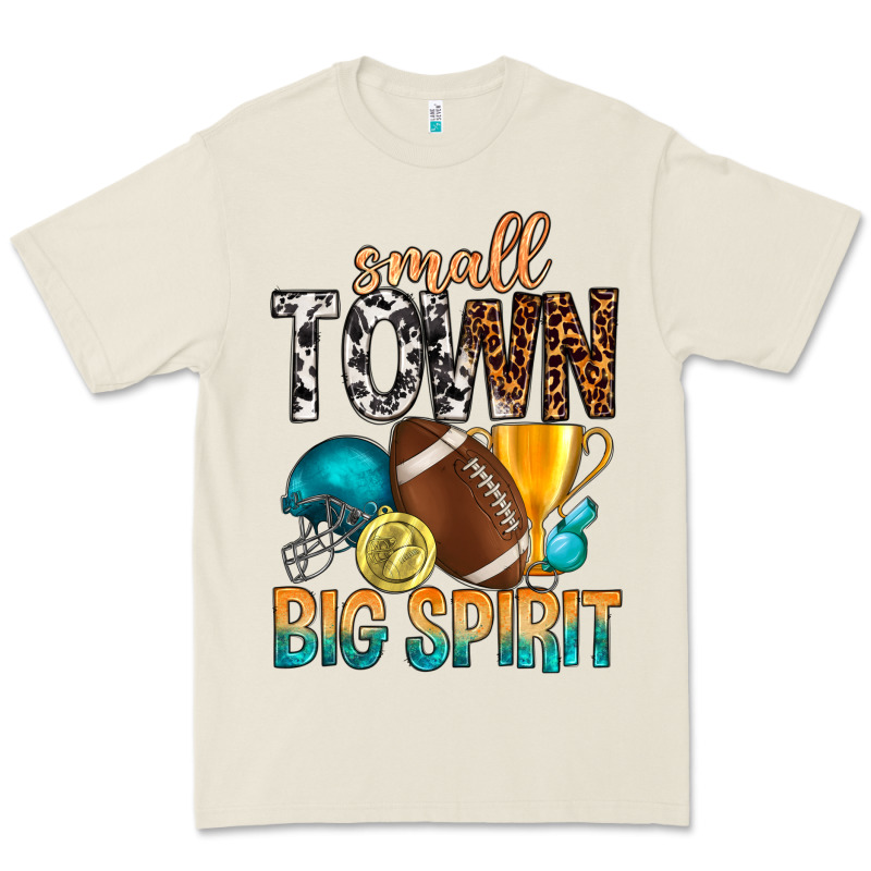 Small Town Big Spirit Premium Tee by BundleAndBundleShop | Teevron