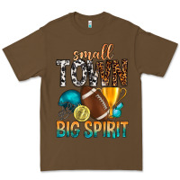 Cacao Small Town Big Spirit Premium Tee - BundleAndBundleShop
