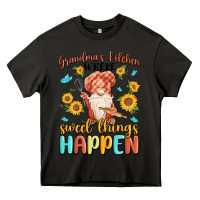 Asphalt grandma's kitchen where sweet things happen Heavy Core Tee - MaliasSmallBusiness