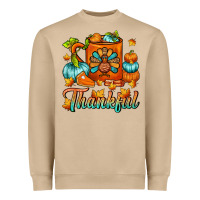 Thankful Thanksgiving Coffee Mug Heavyweight Sweatshirt | Teevron