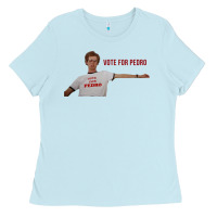 Baby Blue napoleon dynamite vote for pedro Ladies Tee - tuanDangUi