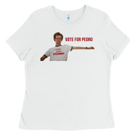 White napoleon dynamite vote for pedro Ladies Tee - tuanDangUi