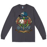 Smoke for the love of the game baseball Long Sleeve Tee - HowdyJamesFarm