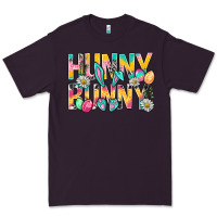 Plum Hunny Bunny Easter Premium Tee - BundleAndBundleShop