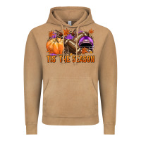 Vintage Camel Tis' the season Football purple helmet Vintage Hoodie - NancyCooperArtShop
