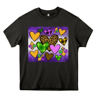 Asphalt mardi gras Heavy Core Tee - JahusDesignShop