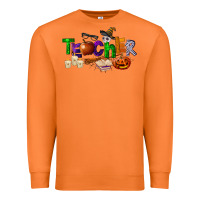 Carrot halloween teacher Premium Sweatshirt - LillyAllenDesigns
