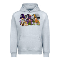 Heather Grey halloween gnomies Urban Hoodie - BarkalooDesign