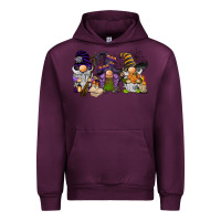 Mauve Wine halloween gnomies Urban Hoodie - BarkalooDesign