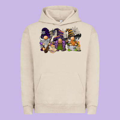 Halloween Gnomies Urban Hoodie Designed By Barkaloodesign