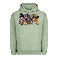 Pigment Oil Green halloween gnomies Urban Hoodie - BarkalooDesign