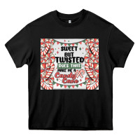 Black sweet but twisted does that make me a candy cane Heavy Core Tee - MaliasSmallBusiness