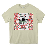 Mossy sweet but twisted does that make me a candy cane Heavy Core Tee - MaliasSmallBusiness
