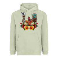 Matcha farm life rooster Heavyweight Hoodie - SublimationCraftShop