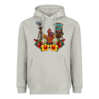 Moon Dust farm life rooster Heavyweight Hoodie - SublimationCraftShop