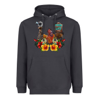 Smoke farm life rooster Heavyweight Hoodie - SublimationCraftShop