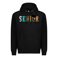 Black western senior 2024 Premium Hoodie - RanaPortraitStore