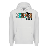 Dove Grey western senior 2024 Premium Hoodie - RanaPortraitStore