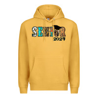 Mustard western senior 2024 Premium Hoodie - RanaPortraitStore