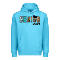 Ocean Blue western senior 2024 Premium Hoodie - RanaPortraitStore