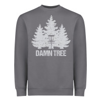 Storm Disc Golf Funny Hit Trees and Curse Retro Disc Gol Heavyweight Sweatshirt - tuanDangUi