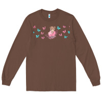 Chestnut butterflies and mom Long Sleeve Tee - TumblerDesignByShophia
