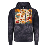 Cloud Black Hello Fall Vintage Hoodie - texasbilliewilder