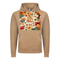 Vintage Coffee Hello Fall Vintage Hoodie - texasbilliewilder