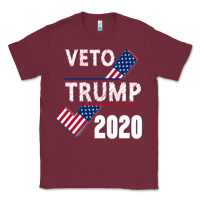 Burgundy Veto Trump 2020 Classic Tee - Bettercallsaul