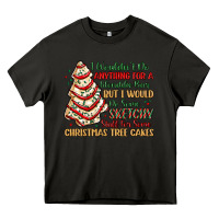 Asphalt sketchy stuff for some christmas tree cakes Heavy Core Tee - MaliasSmallBusiness