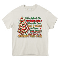 Cream sketchy stuff for some christmas tree cakes Heavy Core Tee - MaliasSmallBusiness