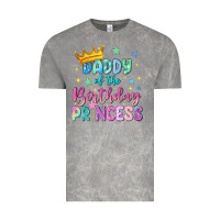 Cloud Rock daddy of the birthday princess Vintage Tee - NancyCooperArtShop